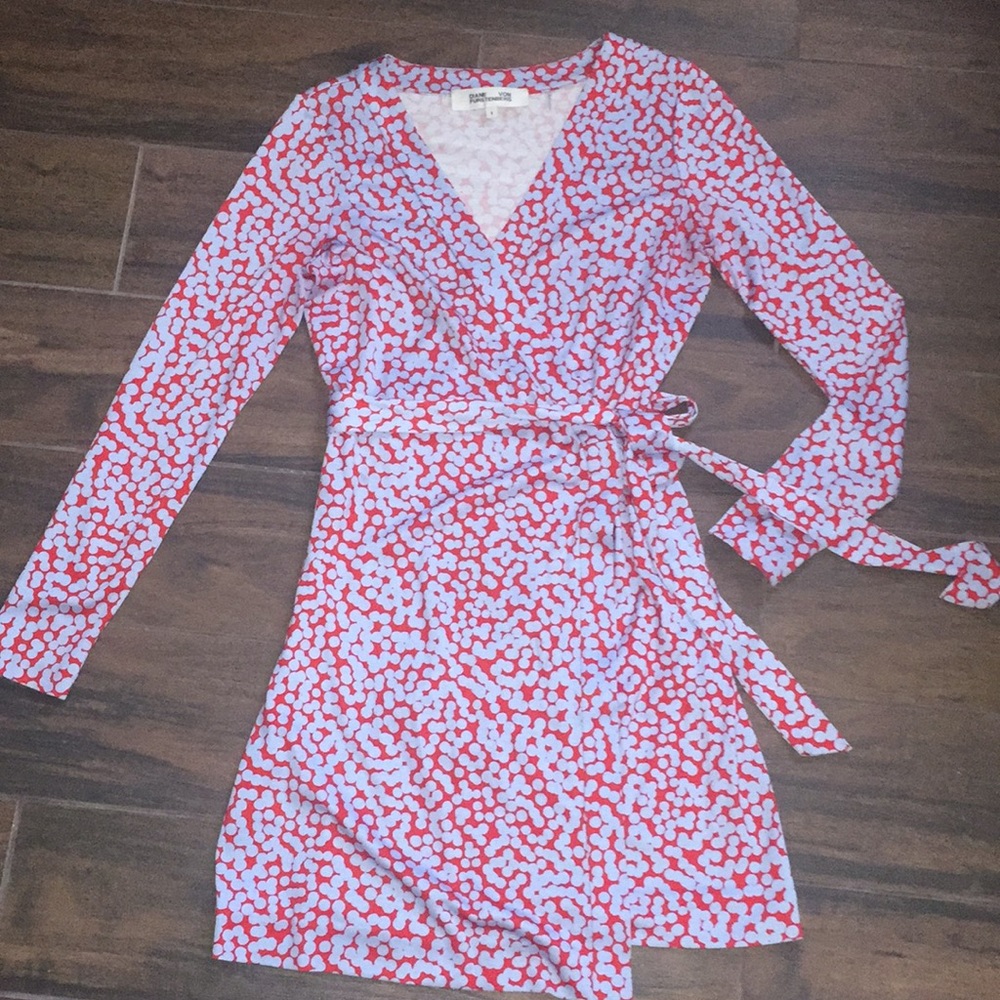 Mini Julian Wrap dress